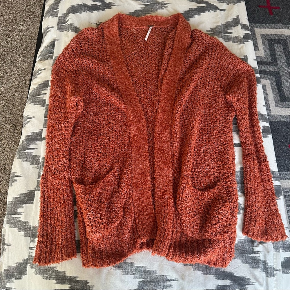 Orange Knit Sweater